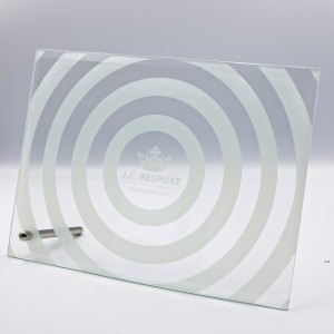 EXPRESS GLASS AWARD  - 128MM (4MM THICK)  AVAILABLE IN 3 SIZES